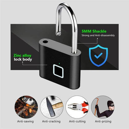 Smart Keyless Fingerprint Padlock