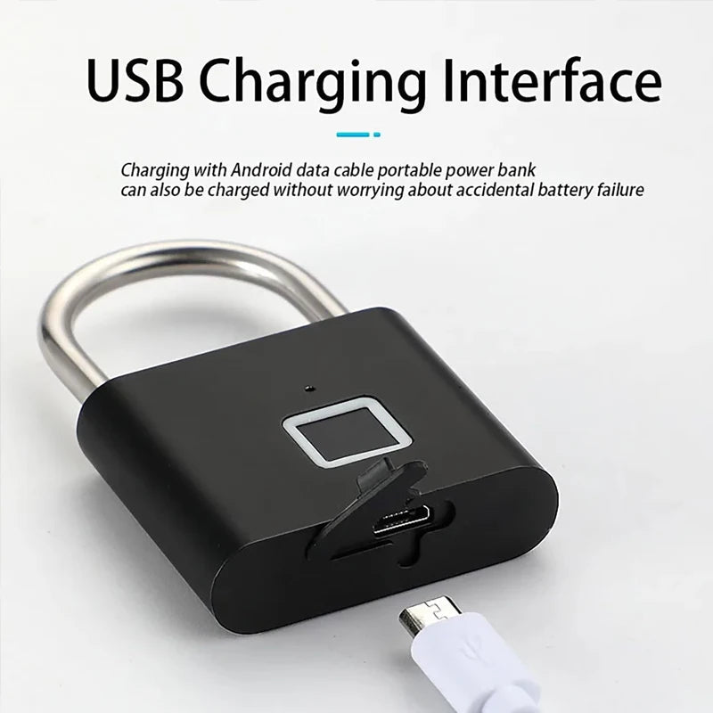 Smart Keyless Fingerprint Padlock