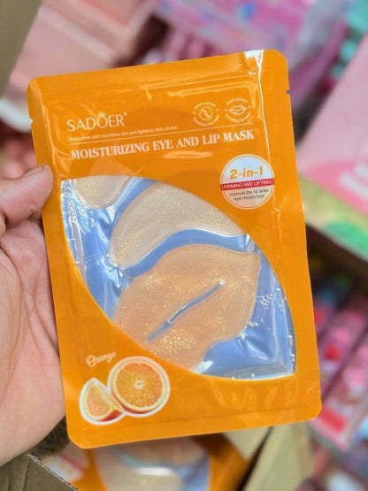 SADOER Blueberry Moisturizing Eye & Lip Mask – 2-in-1 Hydrating Care