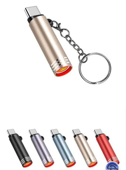 Type-C Mini Keychain Adapter – USB-C Converter for Charging & Data Transfer