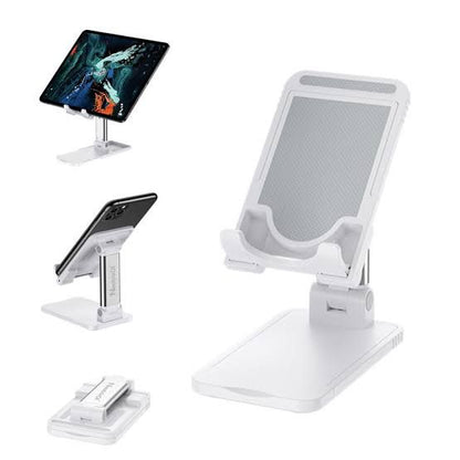 Premium Foldable & Adjustable Desktop Stand for Phone & Tablet