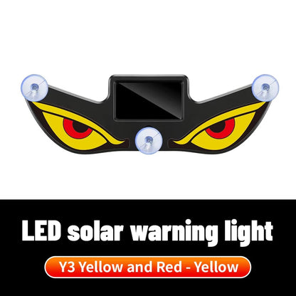 Solar Powered Evil Eye LED Warning Light
