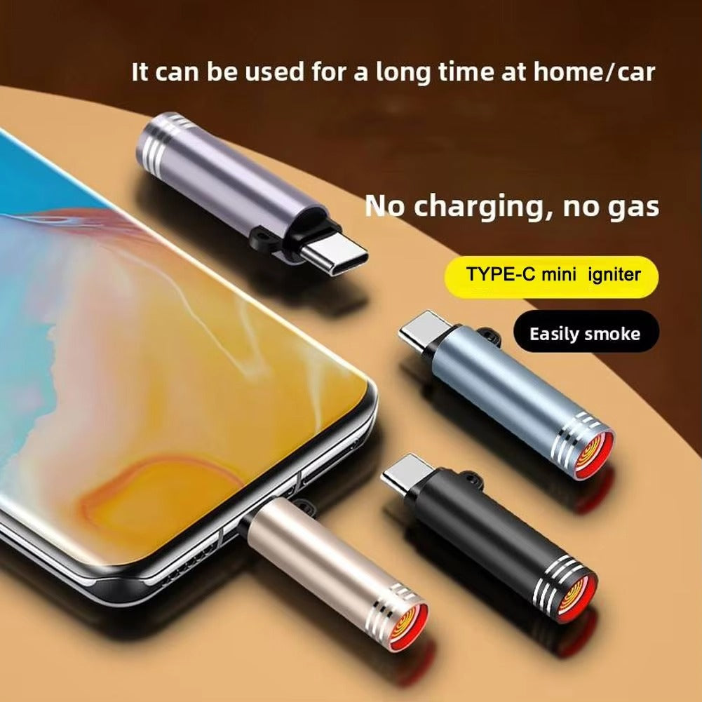 Type-C Mini Keychain Adapter – USB-C Converter for Charging & Data Transfer