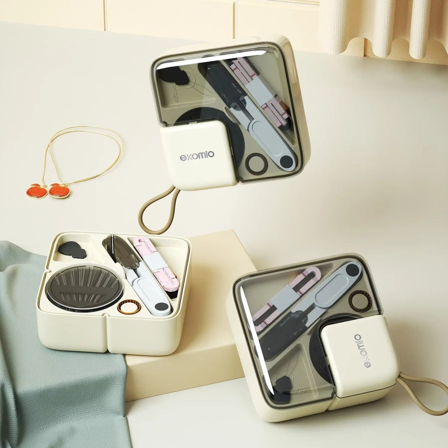 Square Sewing Box