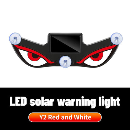 Solar Powered Evil Eye LED Warning Light