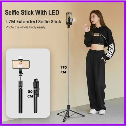Selfie Stick R1-L with Grip Handle