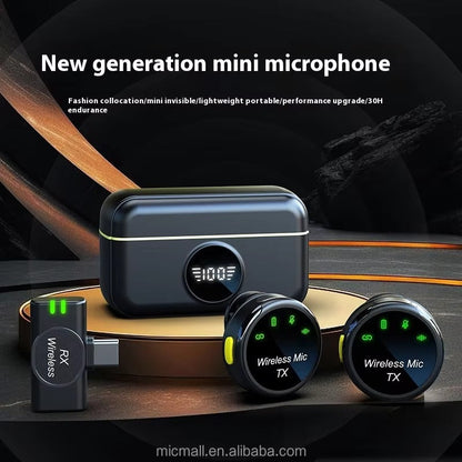 BOYA BY-MW6 Dual Wireless Lavalier Microphone – Professional Noise Reduction Mic System