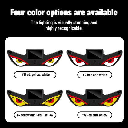 Solar Powered Evil Eye LED Warning Light