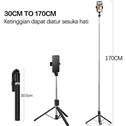 Selfie Stick R1-L with Grip Handle