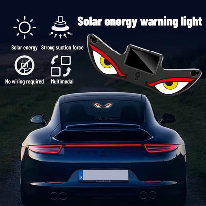Solar Powered Evil Eye LED Warning Light